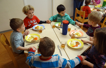 Partyservice Schäufler übernimmt auch das Catering bei Schulen und Kindergärten in Frankfurt und Rhein-Main